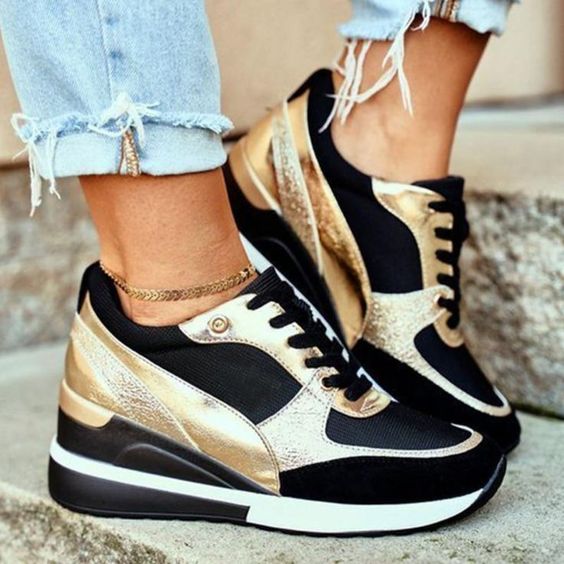 Orthopedic Wedge Sneakers | Best Walking Shoes for Women 4