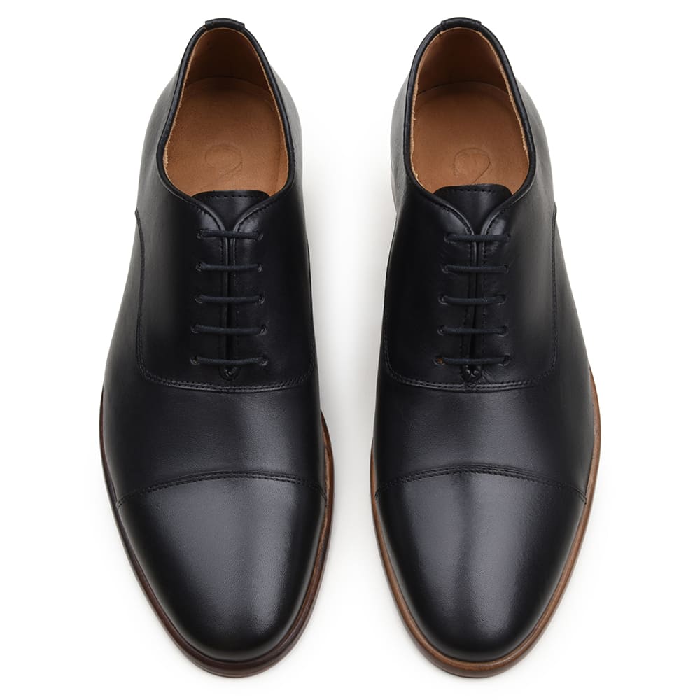 Oxford Dress Shoes | Black | Size 42 | Leather 2