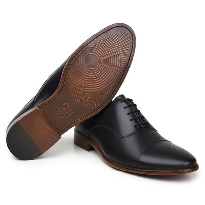 Oxford Dress Shoes | Black | Size 42 | Leather 3