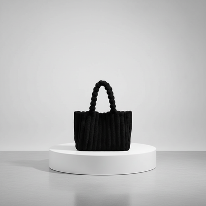 Plush Faux Fur Handbag | Women's Stylish Accessory 3