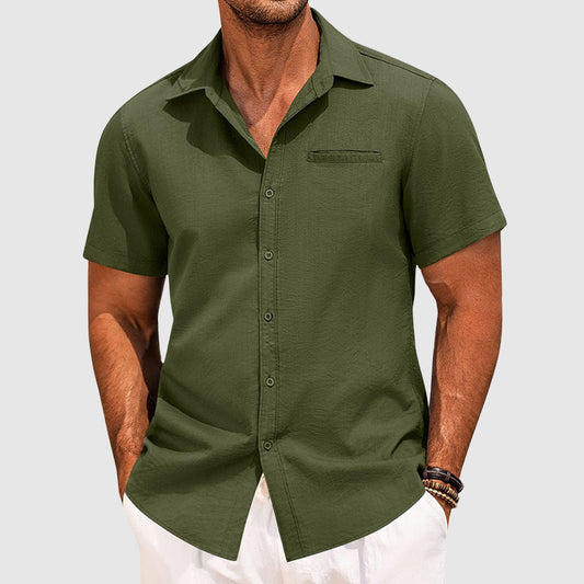 Seaford Summer Shirt | Men's Short-Sleeve Shirt 0