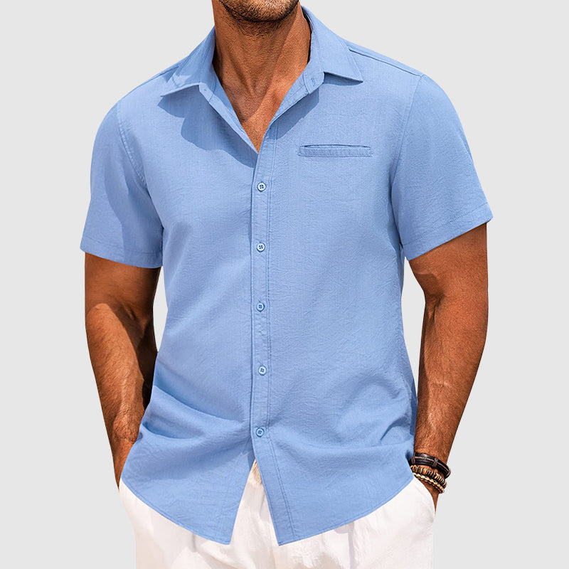 Seaford Summer Shirt | Men's Short-Sleeve Shirt 1