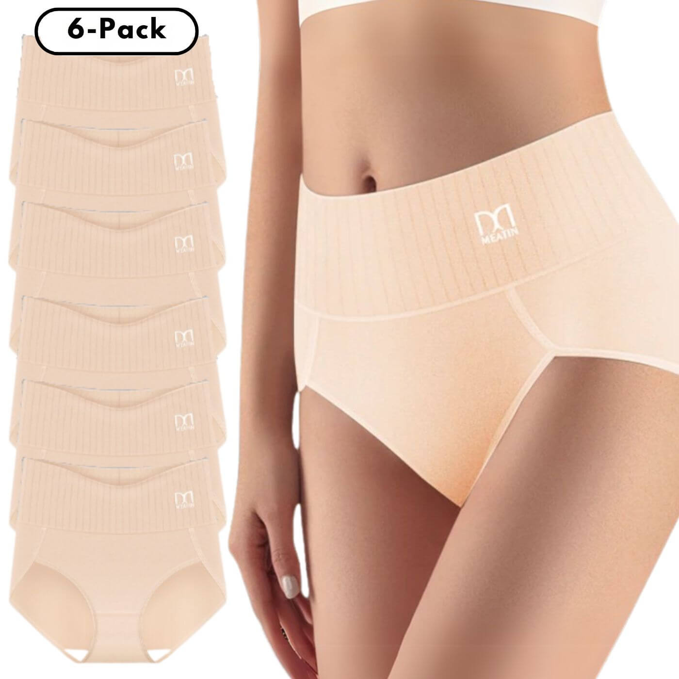 Seamless High Waist Briefs | Women's Comfortable Underwear 3