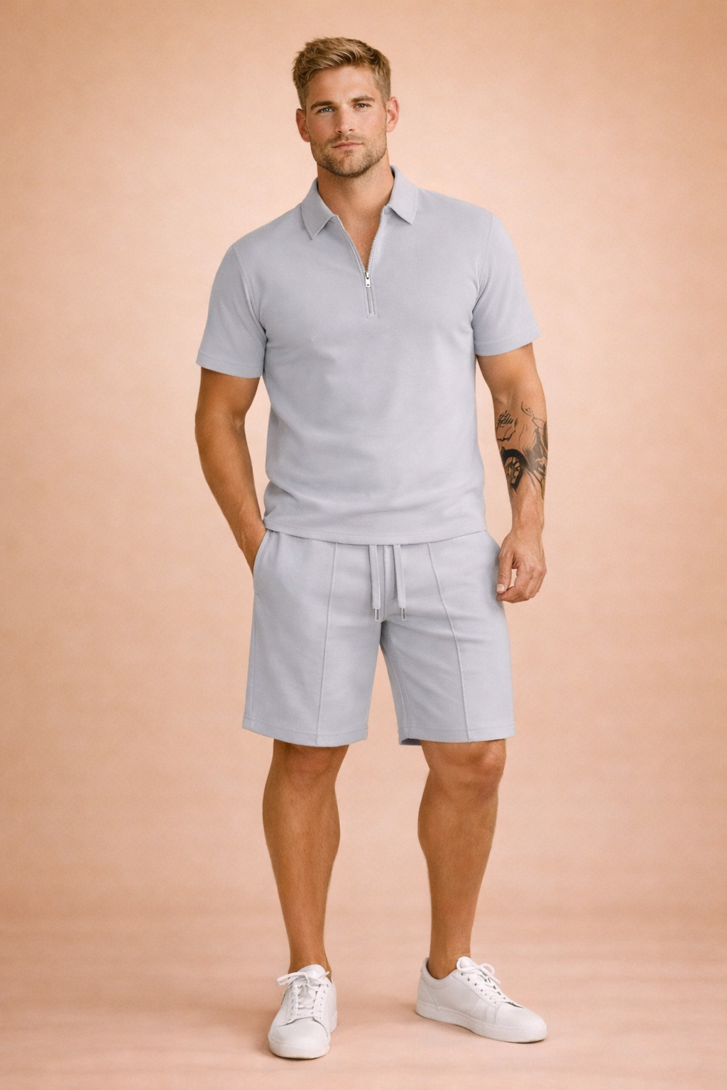 Sebastian | Men's Casual Polo and Shorts Set 2