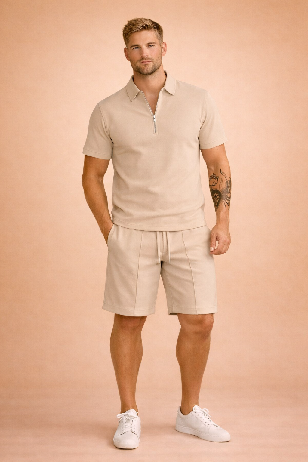 Sebastian | Men's Casual Polo and Shorts Set 6
