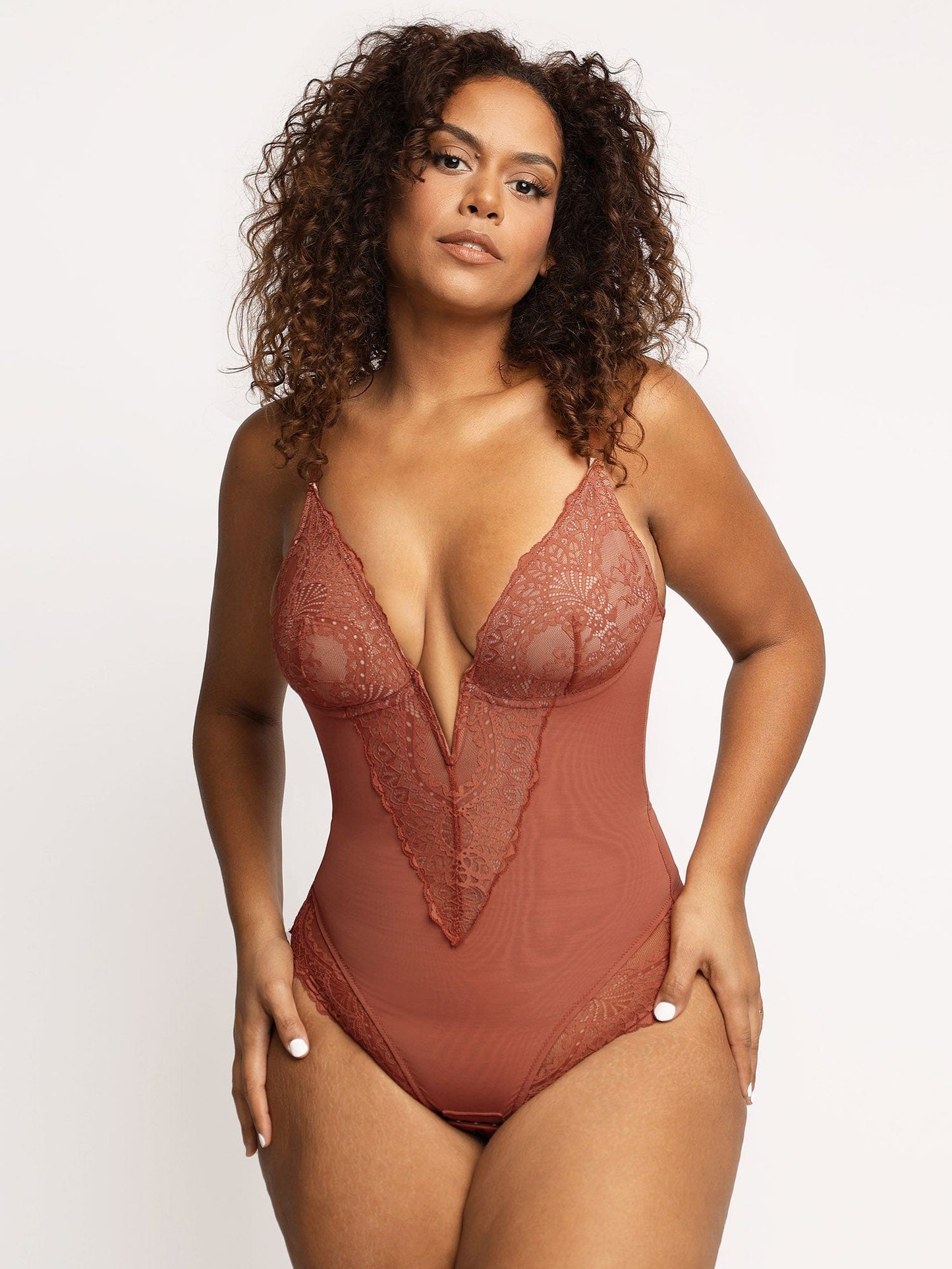 Sexy Lace Bodysuit | Shaping Compression Lingerie 10