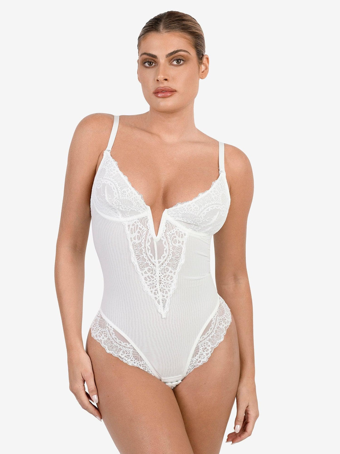 Sexy Lace Bodysuit | Shaping Compression Lingerie 9