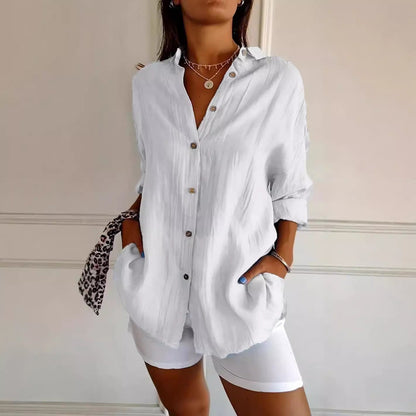 Sofia Amoretti | Verona Pleated Shirt 1