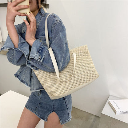 Summer Shoulder Bag | Women's Lightweight Mesh Tote 2