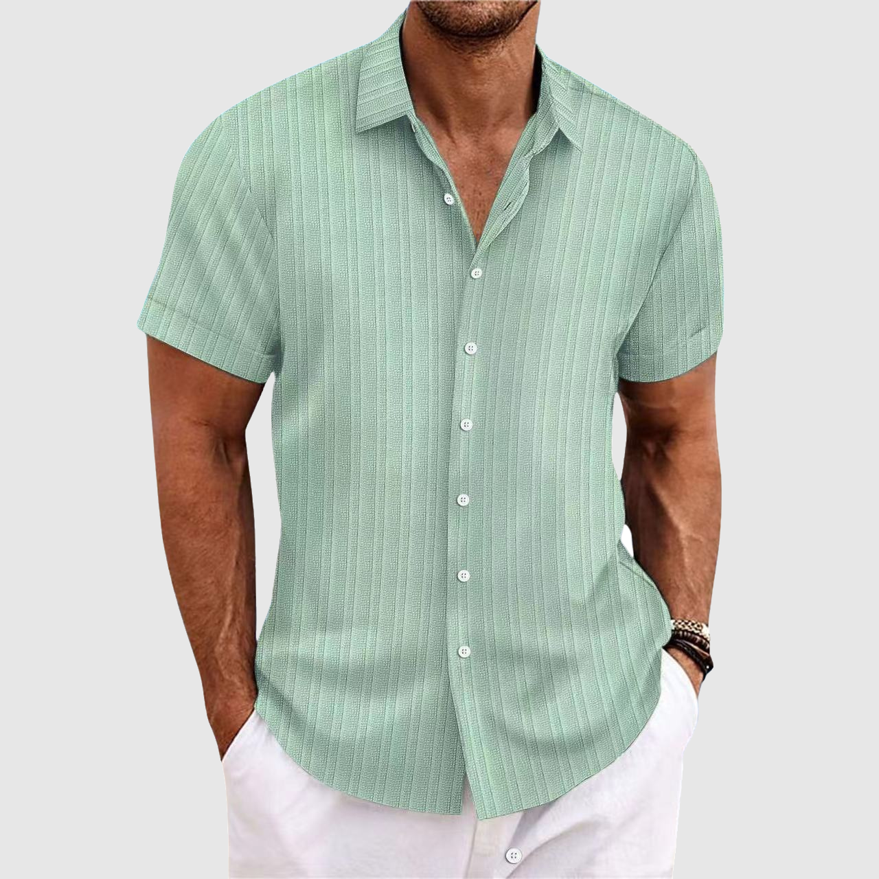 Summit Stripe Shirt | Men's Casual Button Down Shirt 2