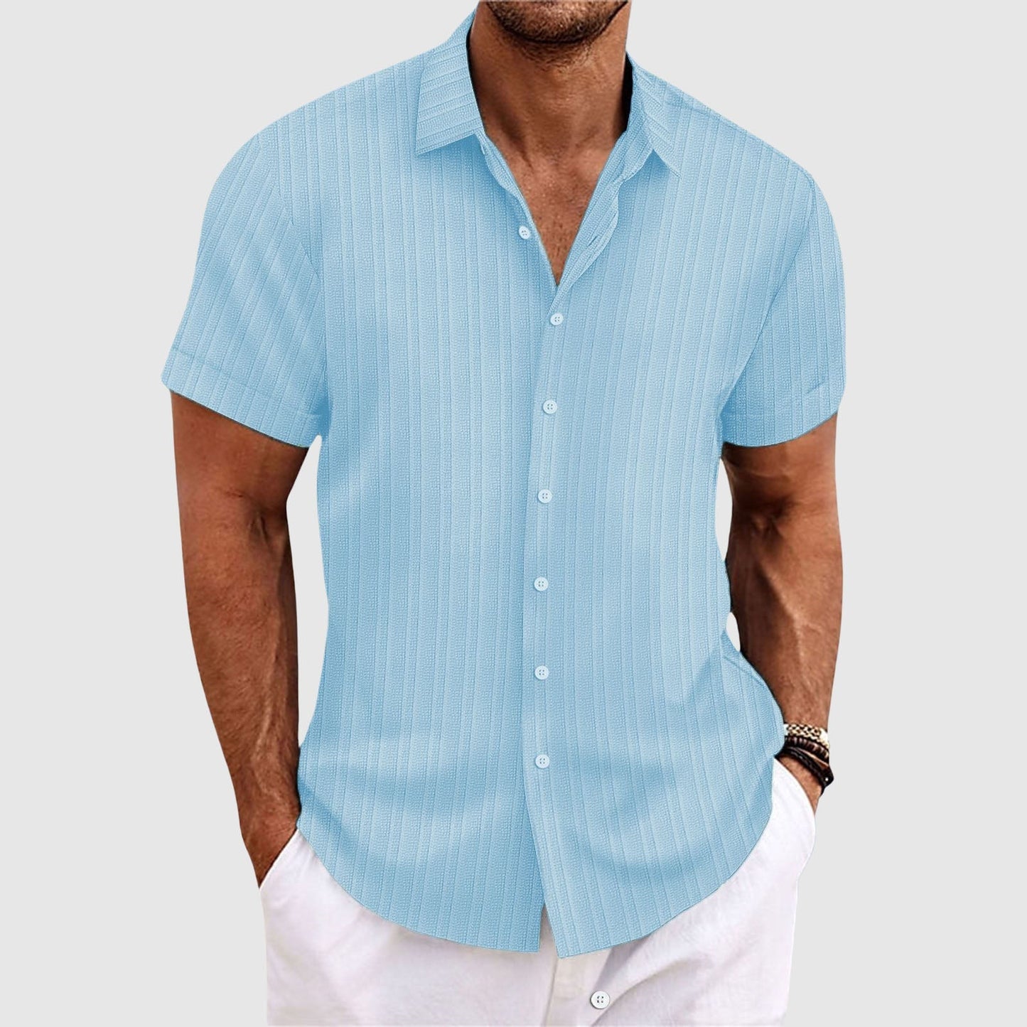 Summit Stripe Shirt | Men's Casual Button Down Shirt 3