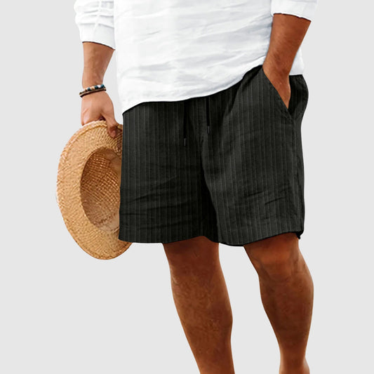 Sunset Striped Shorts | Women's Lightweight Casual Wear 0