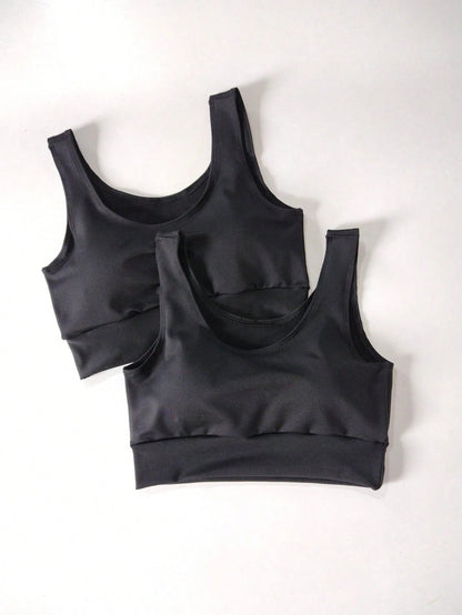 Suplex Tops Kit | High Support Crop Tops Multicolor Size M-XL Polyester Elastane 3