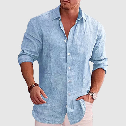 Theodore Willow | Rustic Linen Shirt 0