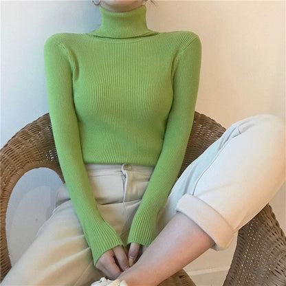 Turtleneck Blouse | Women's Warm Long Sleeve Top 10