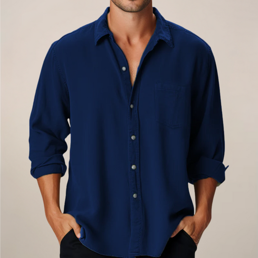 Vicente | Men's Long Sleeve Casual Shirt 0