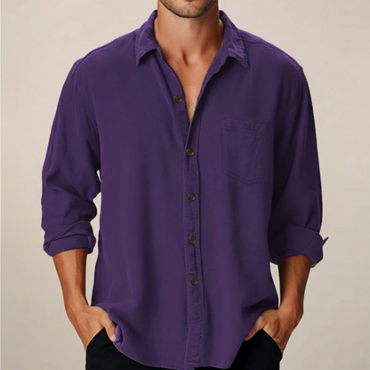 Vicente | Men's Long Sleeve Casual Shirt 2