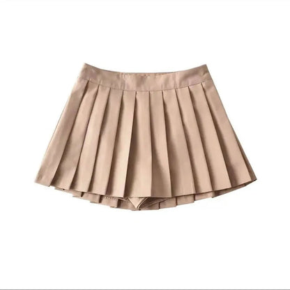 Vintage Pleated Skirt White | Women's Summer Skirt 6