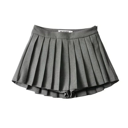 Vintage Pleated Skirt White | Women's Summer Skirt 7