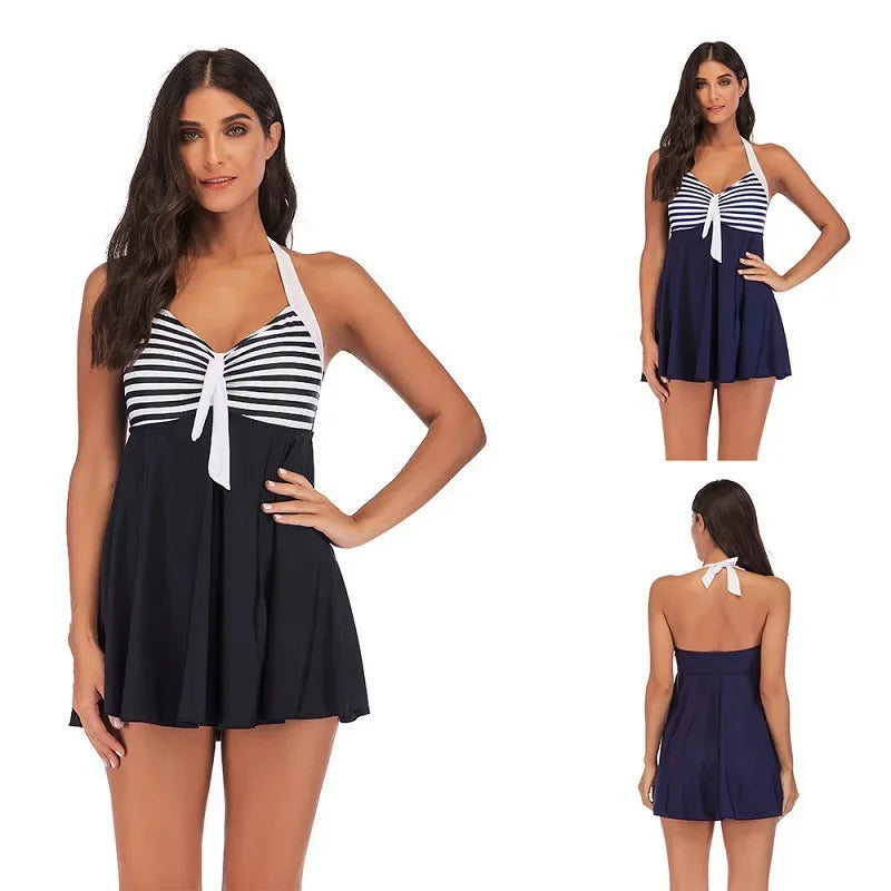 Vintage Two-Piece Swimsuit | Plus Size Women's Swimwear 2