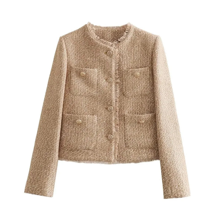 Viviana | Black Blazer for Women in Tweed 2