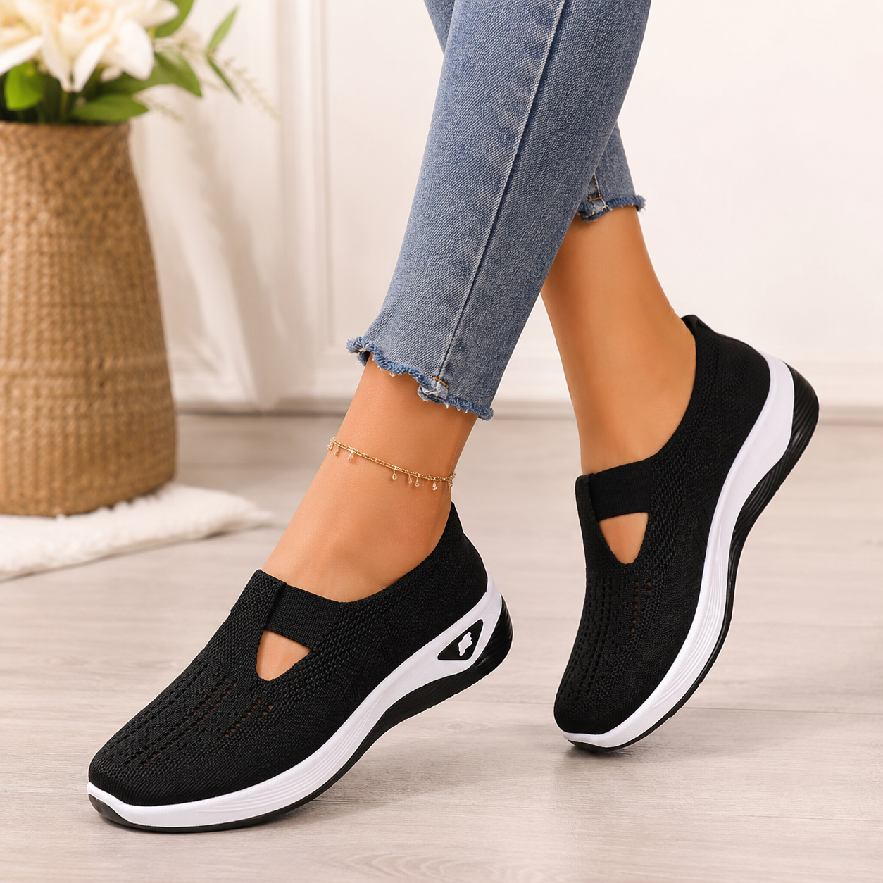 Women's Breathable Slip-On Sneakers | Lightweight Comfortable Footwear 2