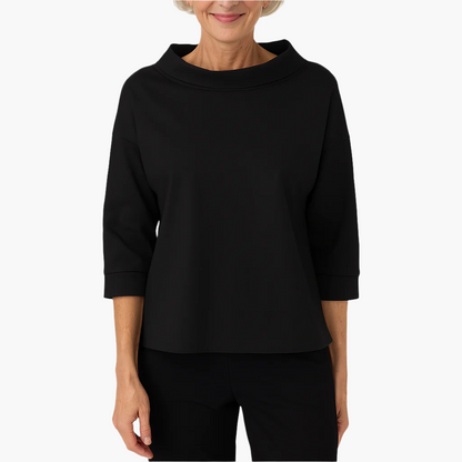 Women's Elegant Top with Stand-Up Collar | Blouses for Women 2