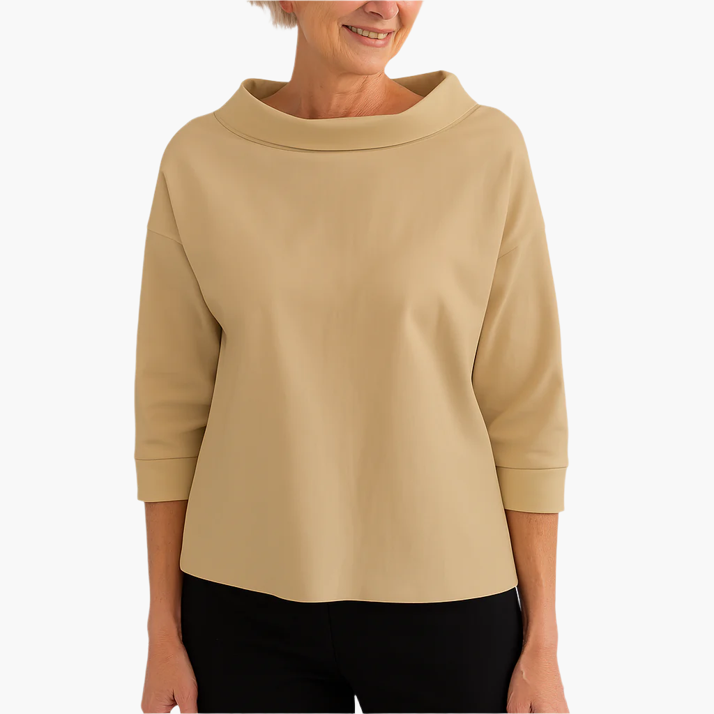 Women's Elegant Top with Stand-Up Collar | Blouses for Women 5