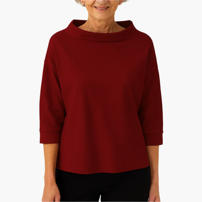 Women's Elegant Top with Stand-Up Collar | Blouses for Women 6