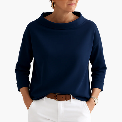 Women's Elegant Top with Stand-Up Collar | Blouses for Women 7
