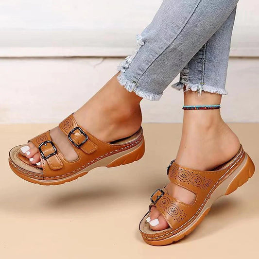 Women's Leather Sandals | Comfortable Everyday Footwear 0