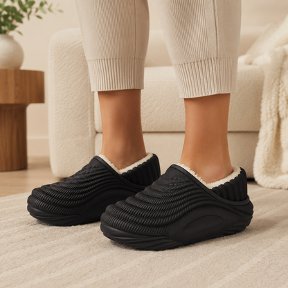 Women's Plush Waterproof Non-Slip Winter Slippers 2