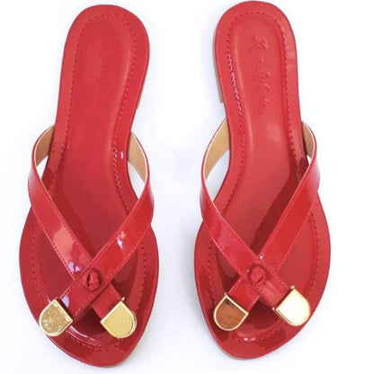 Women's Sandals Red Size 33-39 TR Sole 1