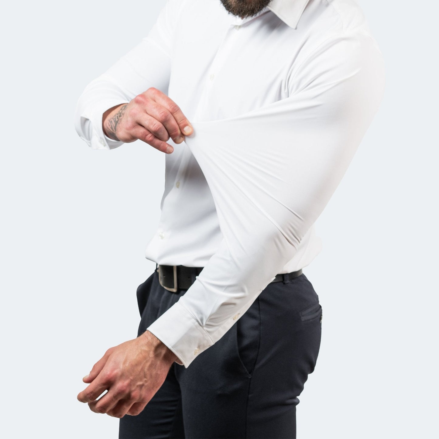 Wrinkle-Free Stretch Comfort Shirt | Men's Dress Shirt 2