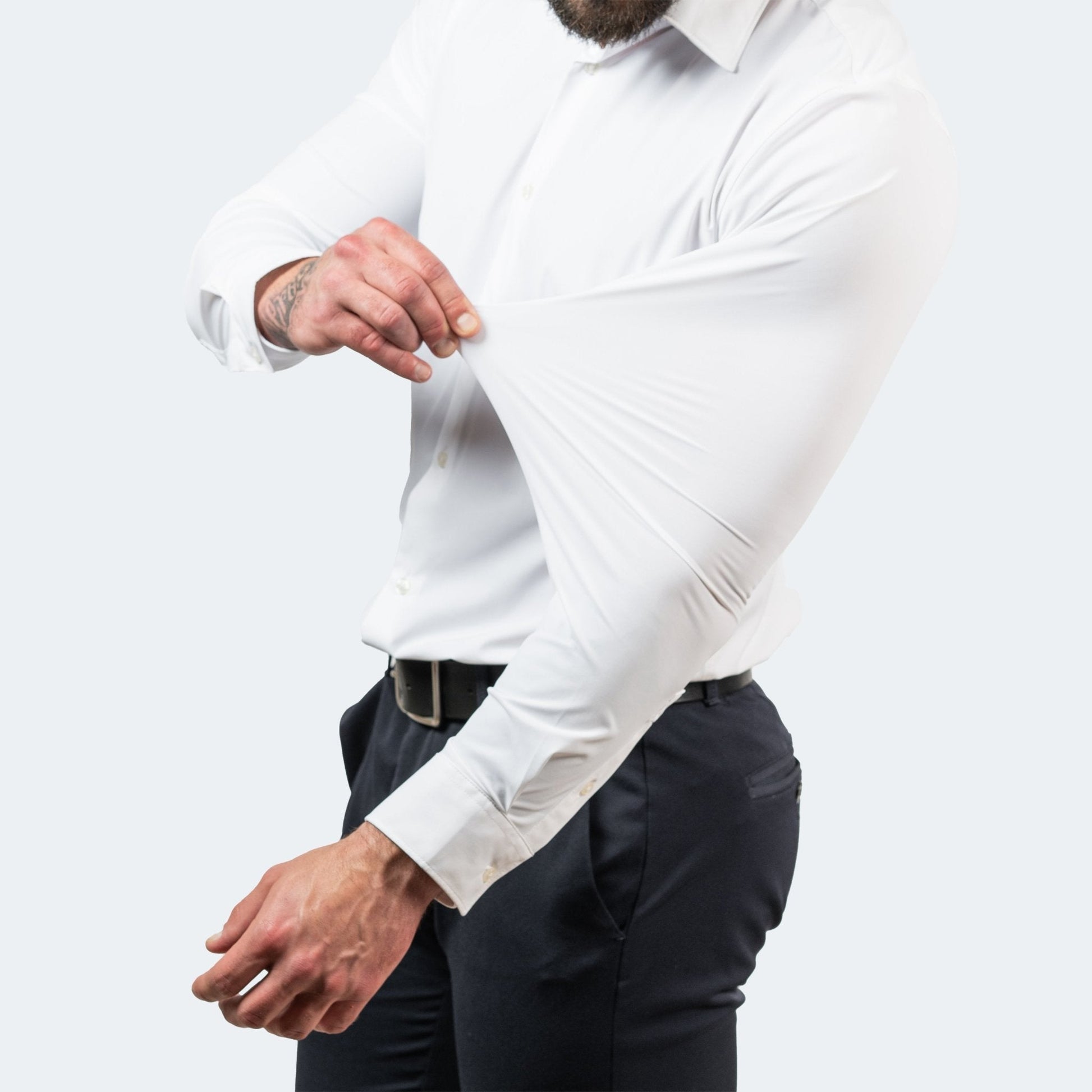 Wrinkle-Free Stretch Comfort Shirt | Men's Dress Shirt 2