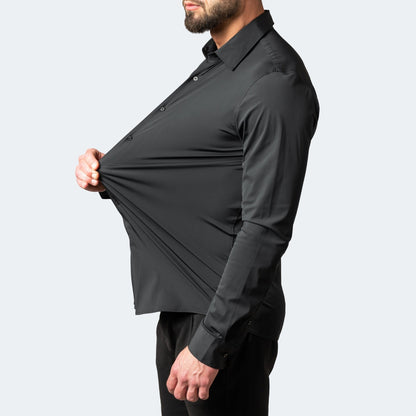Wrinkle-Free Stretch Comfort Shirt | Men's Dress Shirt 3