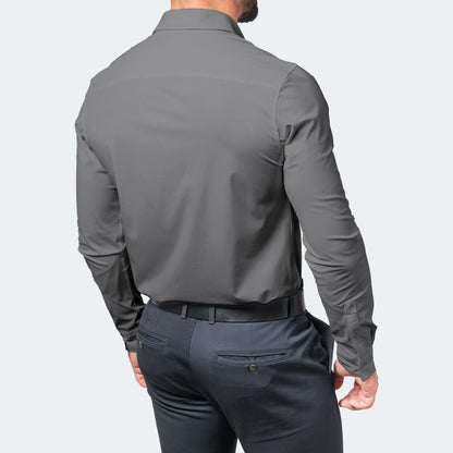 Wrinkle-Free Stretch Comfort Shirt | Men's Dress Shirt 5
